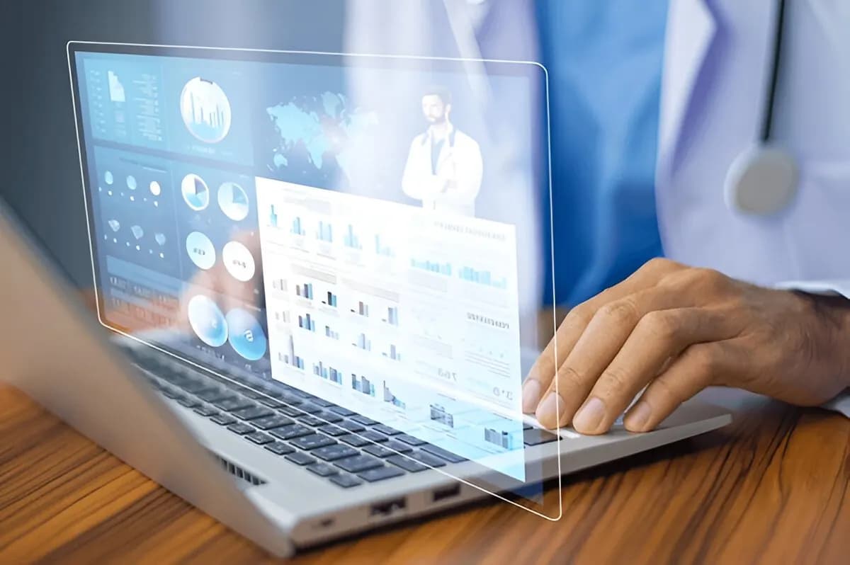 MedeilPlus Hospital Information System interface screenshot